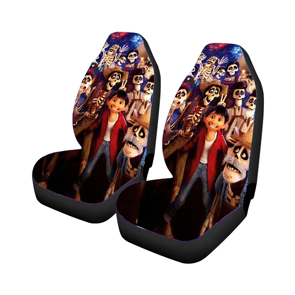 Miguel And The Dead People Car Seat Covers