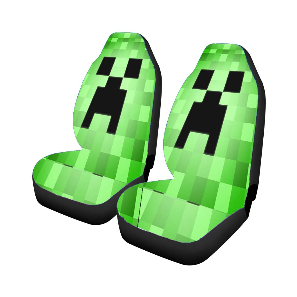 Minecraft Creeper Car Seat Covers