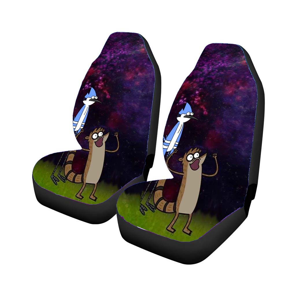 Mordecai Rigby Regular Show Night Star Car Seat Covers