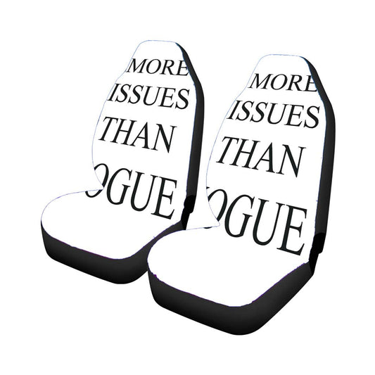 More Issues Than Vogue Car Seat Covers