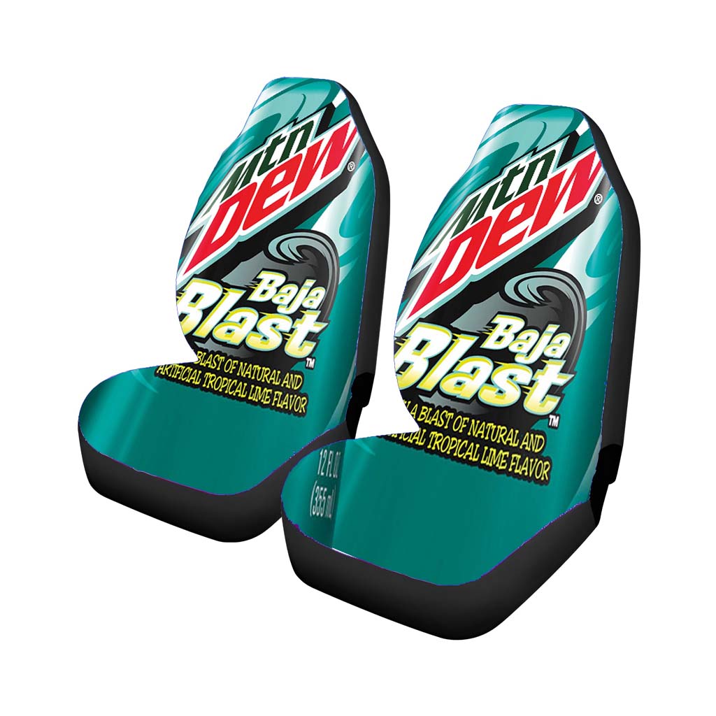Mountain Dew Baja Blast Car Seat Covers