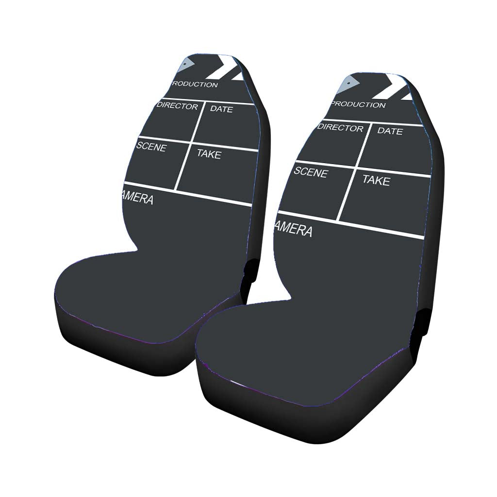 Movie Camera Crap Production Director Car Seat Covers