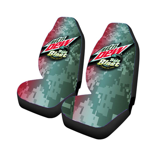 Mtn Dew Baja Blast Army Camo Car Seat Covers