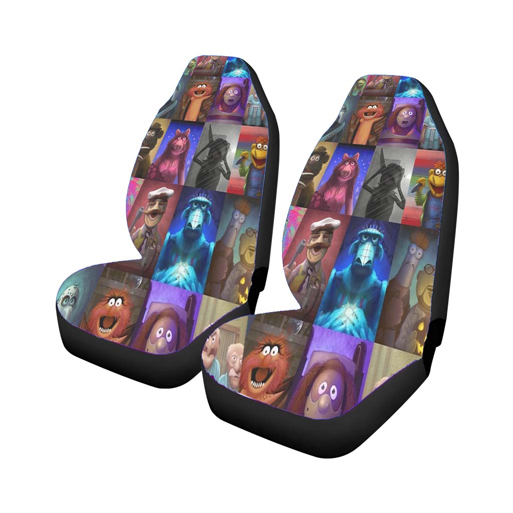 Muppet Collages Characters Car Seat Covers