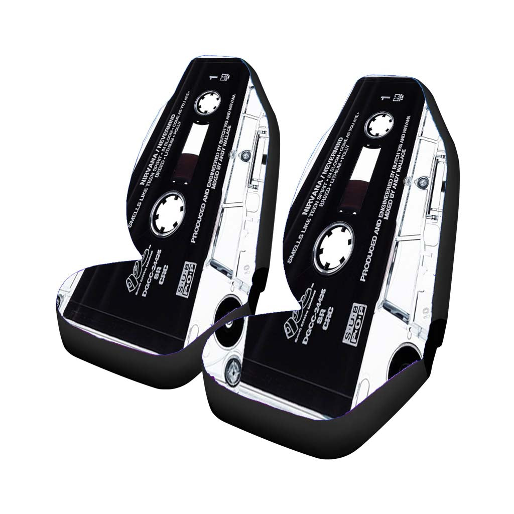 Music Tape Cover Nirvana Cassette Car Seat Covers