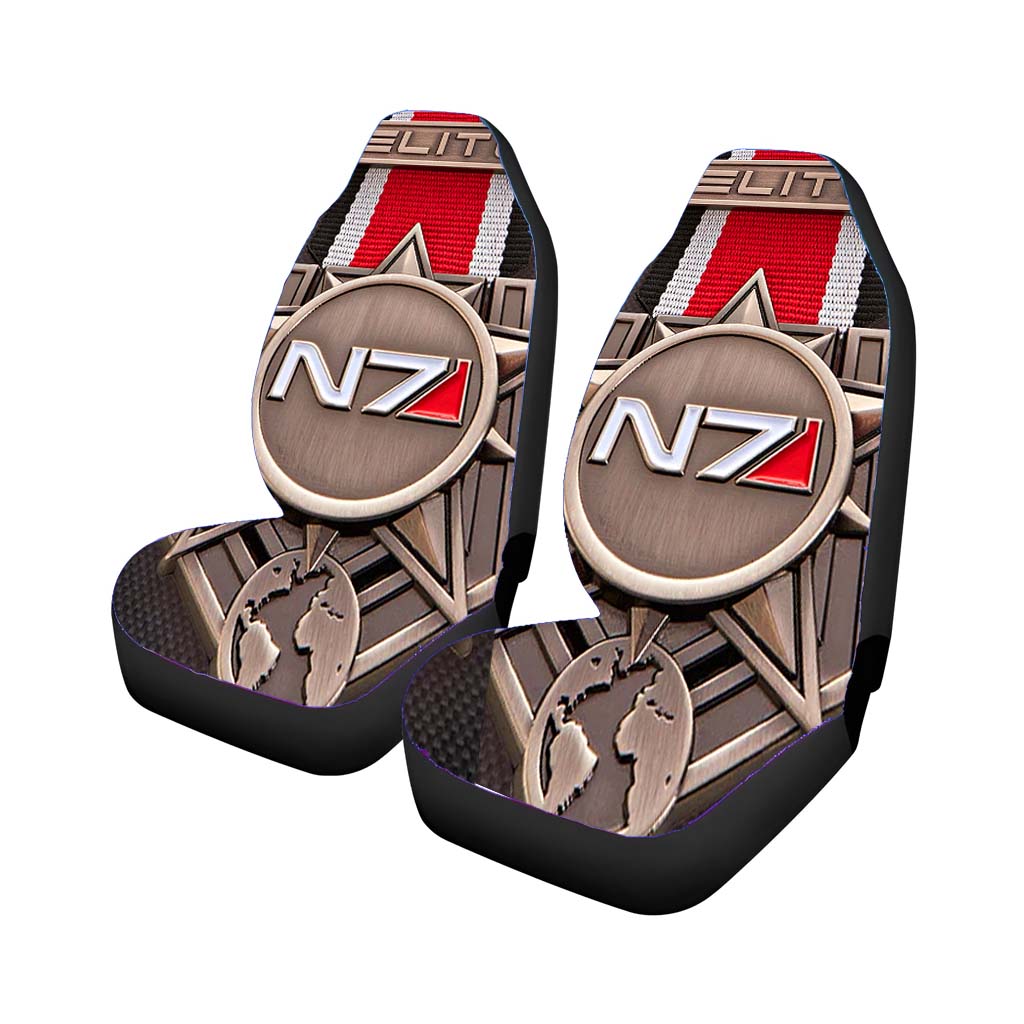 N7 Pin Black Nickel Car Seat Covers