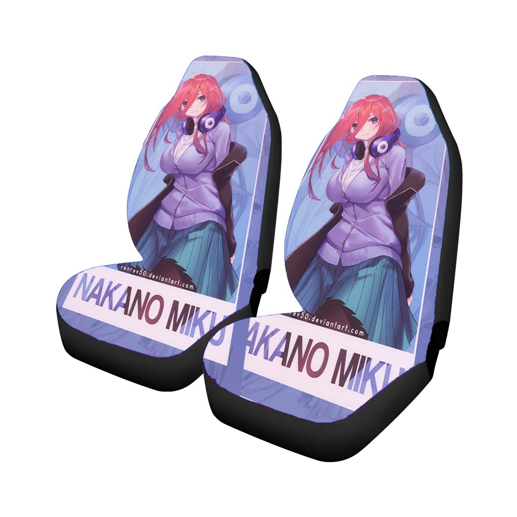 Nakano Miku Car Seat Covers