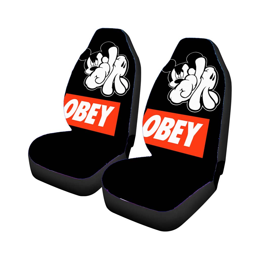 Obey Mickey Mouse Car Seat Covers