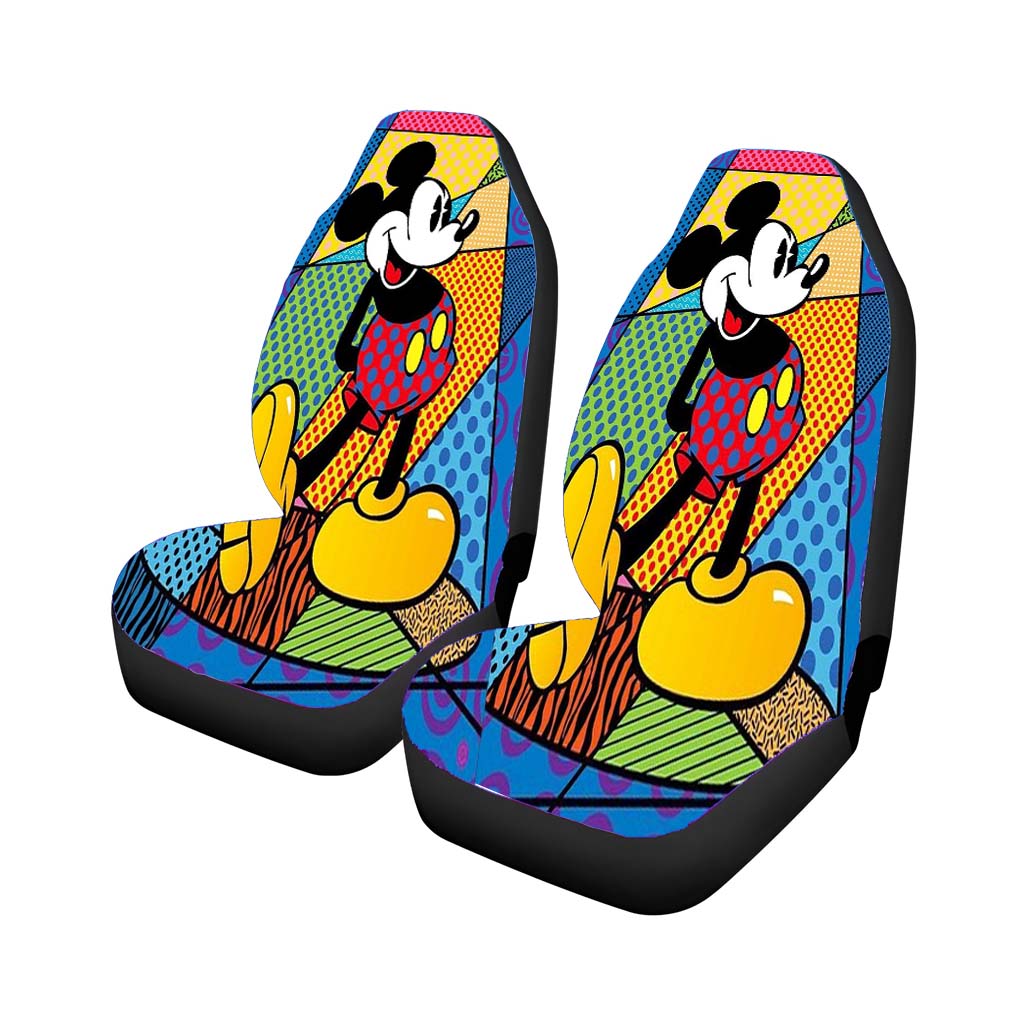Romero Britto Mickey Mouse Car Seat Covers