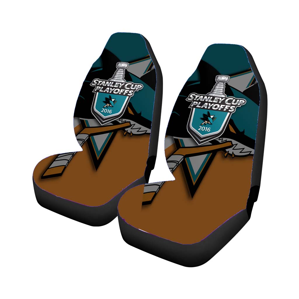 San Jose Sharks 016 Playof Car Seat Covers