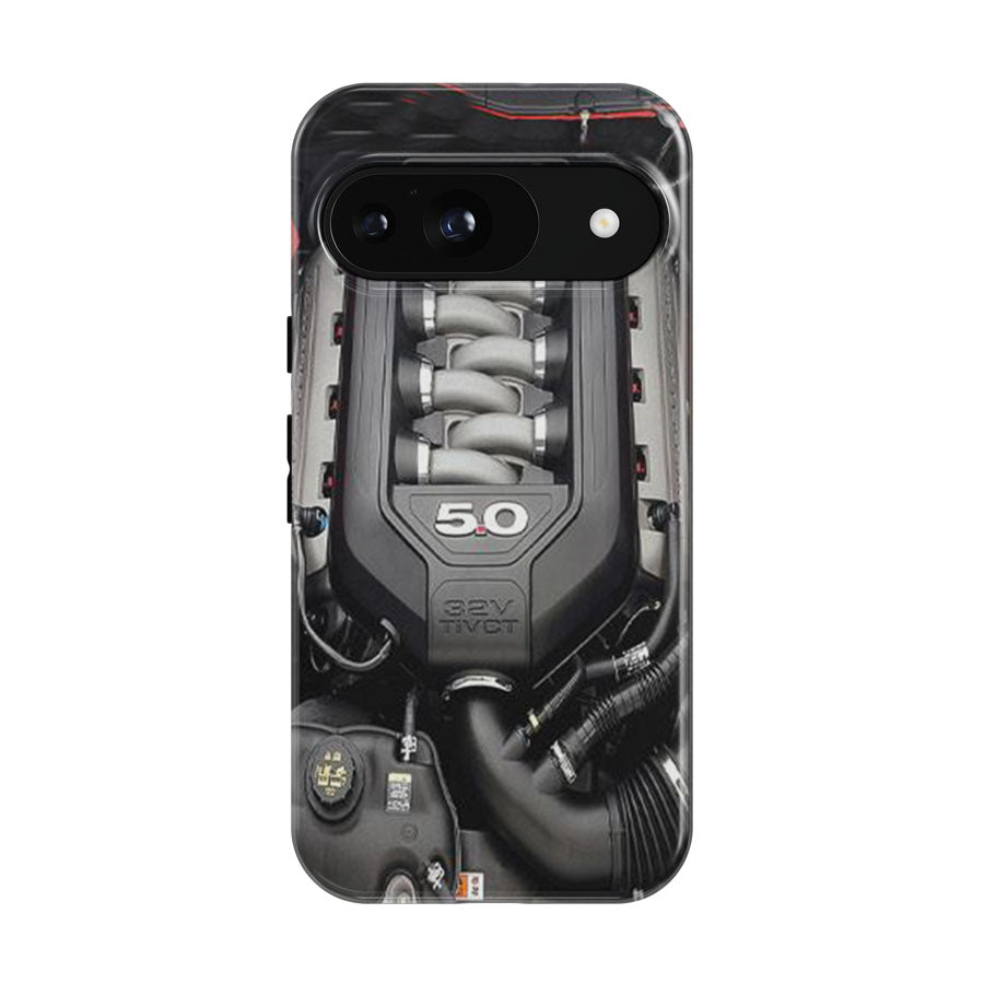 5 0L Coyote Ford Mustang Gt Engine Google Pixel 9 | 10 Pro Case