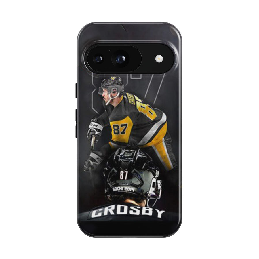 87 sidney crosby pittsburgh penguins Google Pixel 9 Pro Case