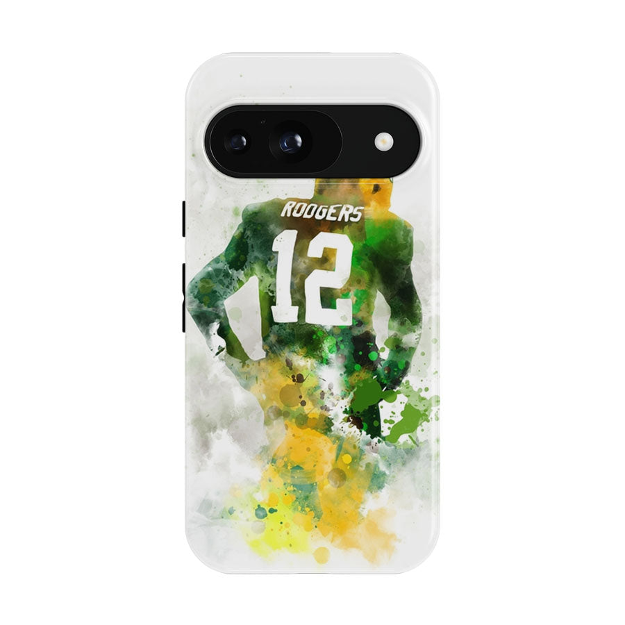 Aaron Rodgers Green Bay Packers American Football Quarterback Google Pixel 9 | 10 Pro Case