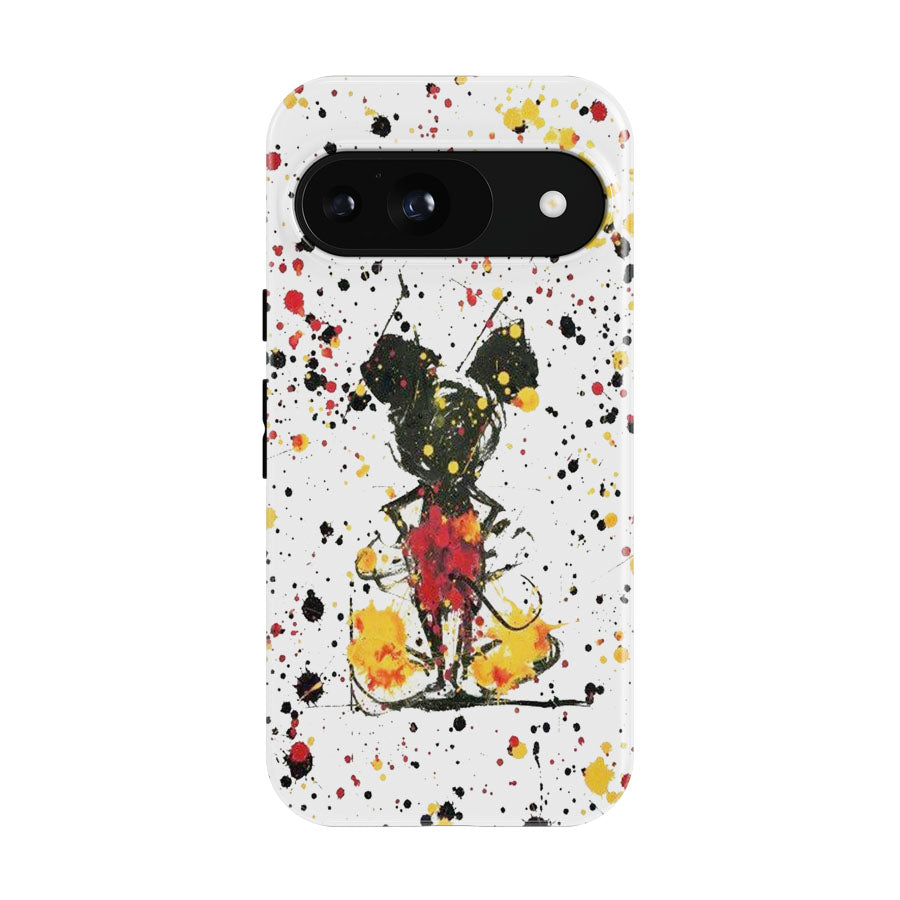 Abstract Painting Mickey Mouse Wallpaper Google Pixel 9 | 10 Pro Case