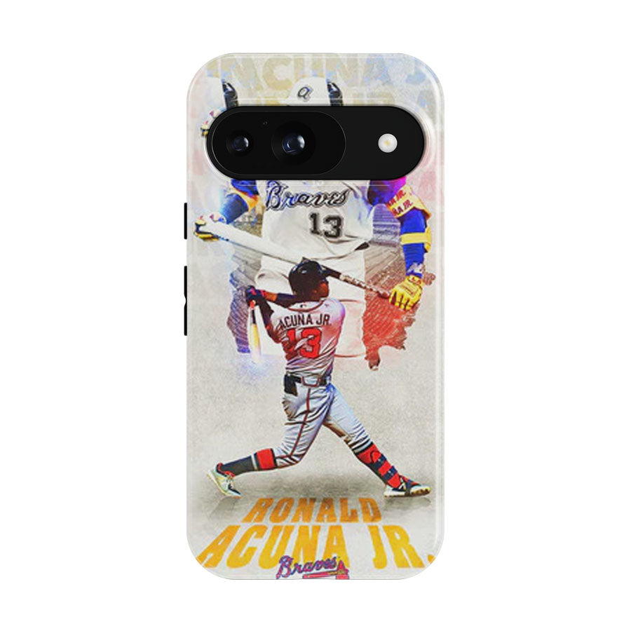 Acuna Jr Atlanta Braves Nba Google Pixel 9 | 10 Pro Case