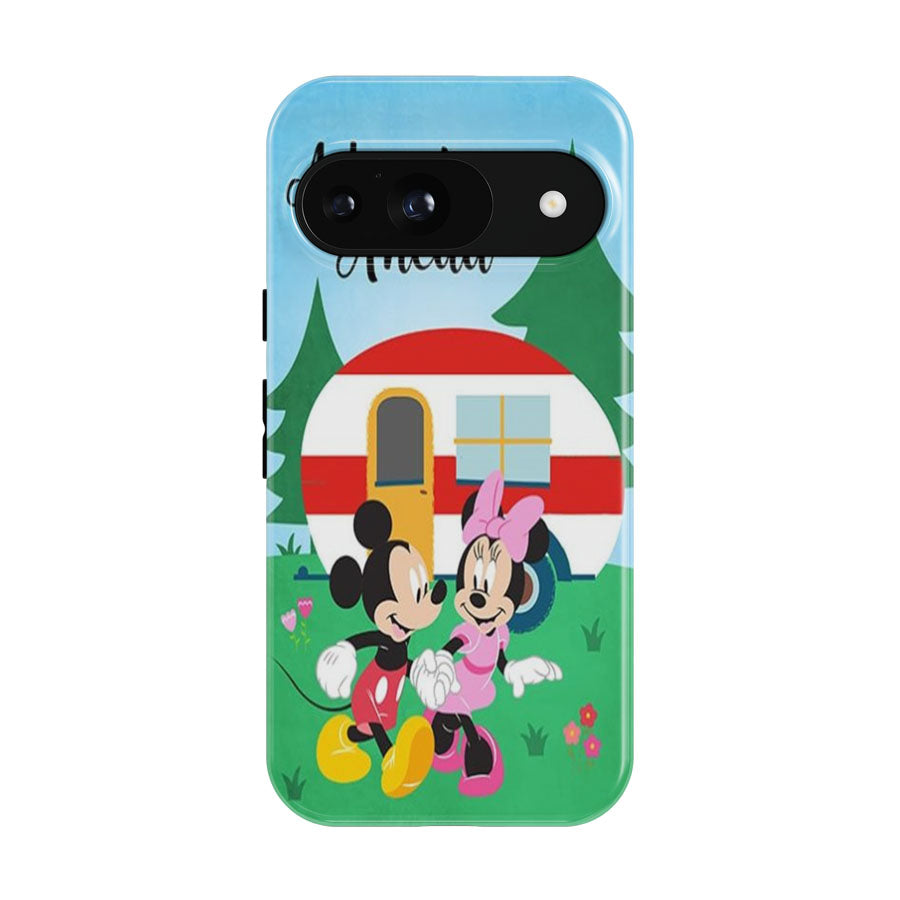 Adventures Ahead Camper Mickey And Minnie Google Pixel 9 | 10 Pro Case