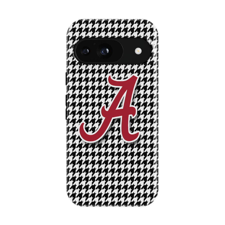 Alabama Houndstooth Crimson Tide Google Pixel 9 | 10 Pro Case