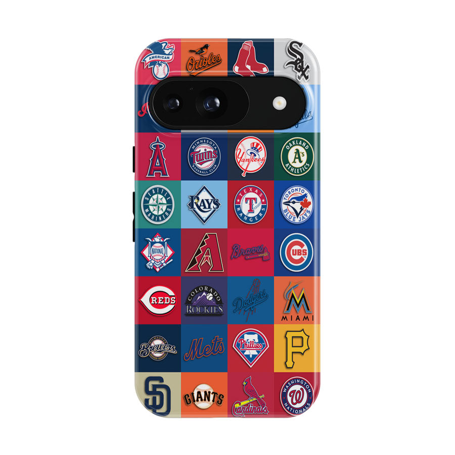 All Mlb Team Logos Collage Google Pixel 9 | 10 Pro Case