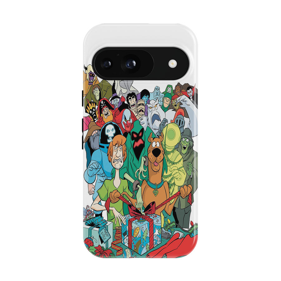 All Scooby Doo Villains And Shaggy Google Pixel 9 | 10 Pro Case