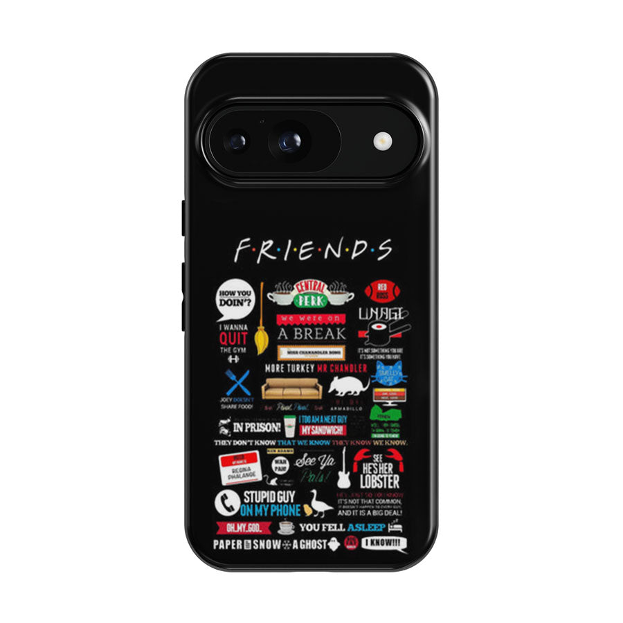 All The Quotes Friends Google Pixel 9 | 10 Pro Case