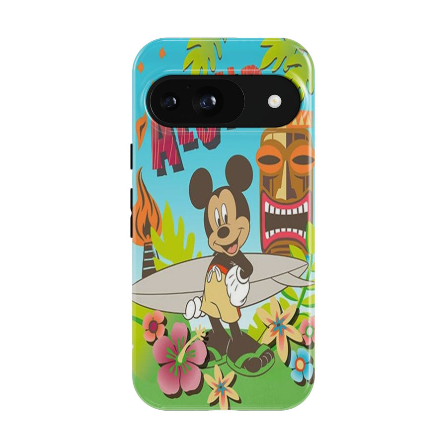 Aloha Tiki Mickey Google Pixel 9 | 10 Pro Case