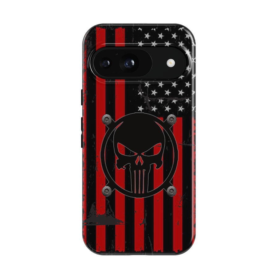 American Flag Punisher Google Pixel 9 | 10 Pro Case