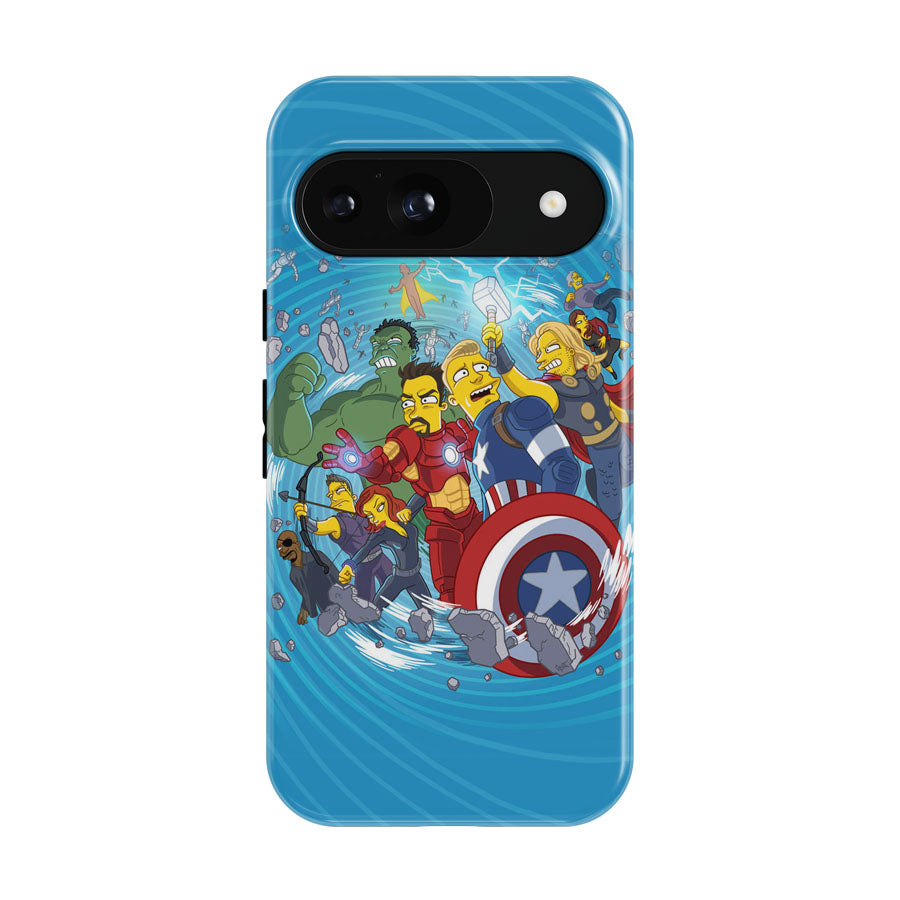 Avenger Age Of Ultron Simpson Google Pixel 9 | 10 Pro Case