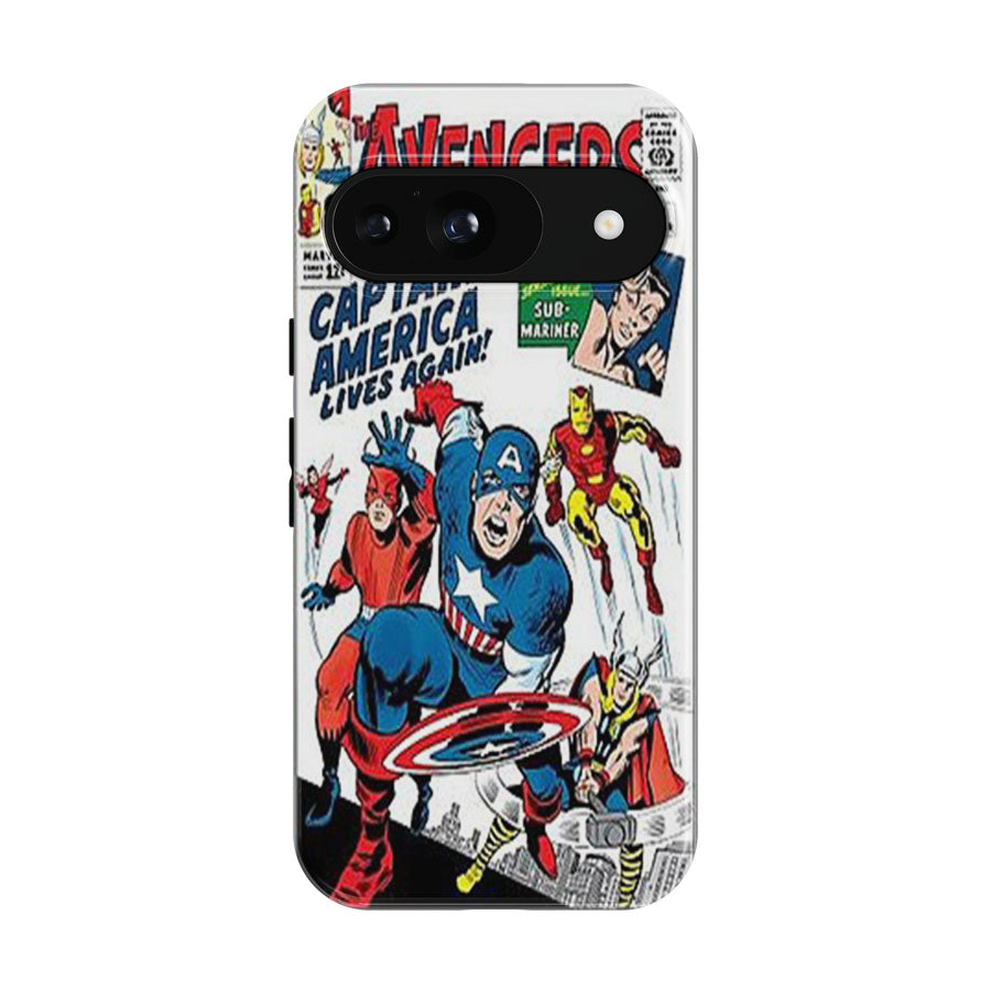 Avengers Captain America Google Pixel 9 | 10 Pro Case