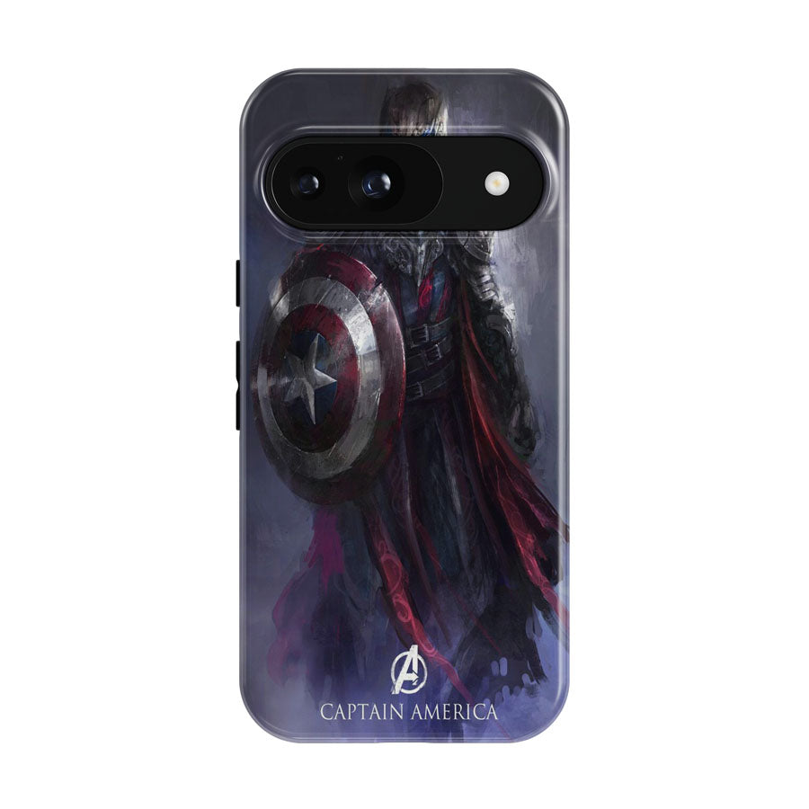 Avengers Captain America Mural Google Pixel 9 | 10 Pro Case