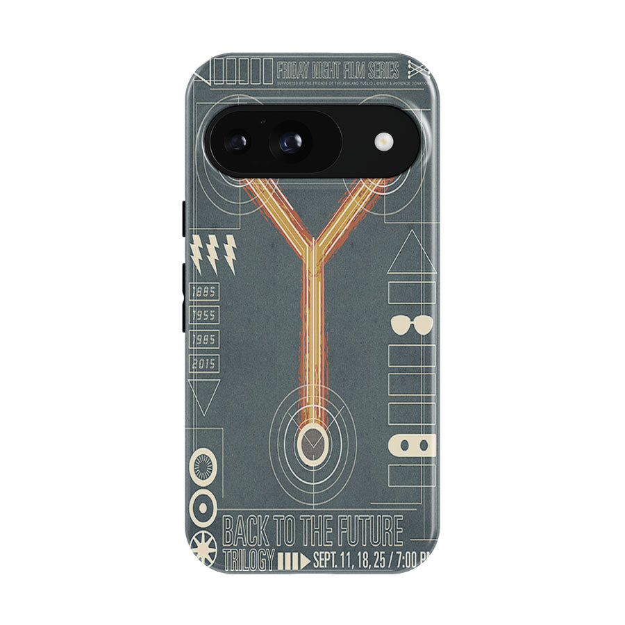 Back To The Future Flux Google Pixel 9 | 10 Pro Case