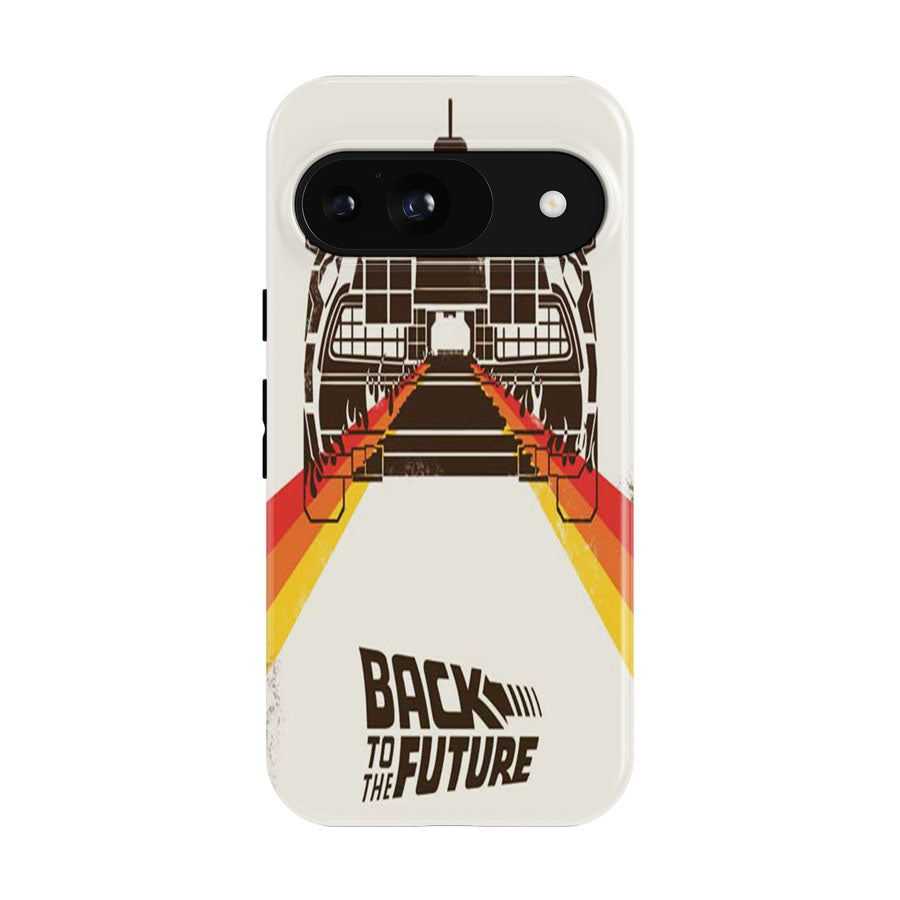 Back To The Future Vintage Poster Google Pixel 9 | 10 Pro Case