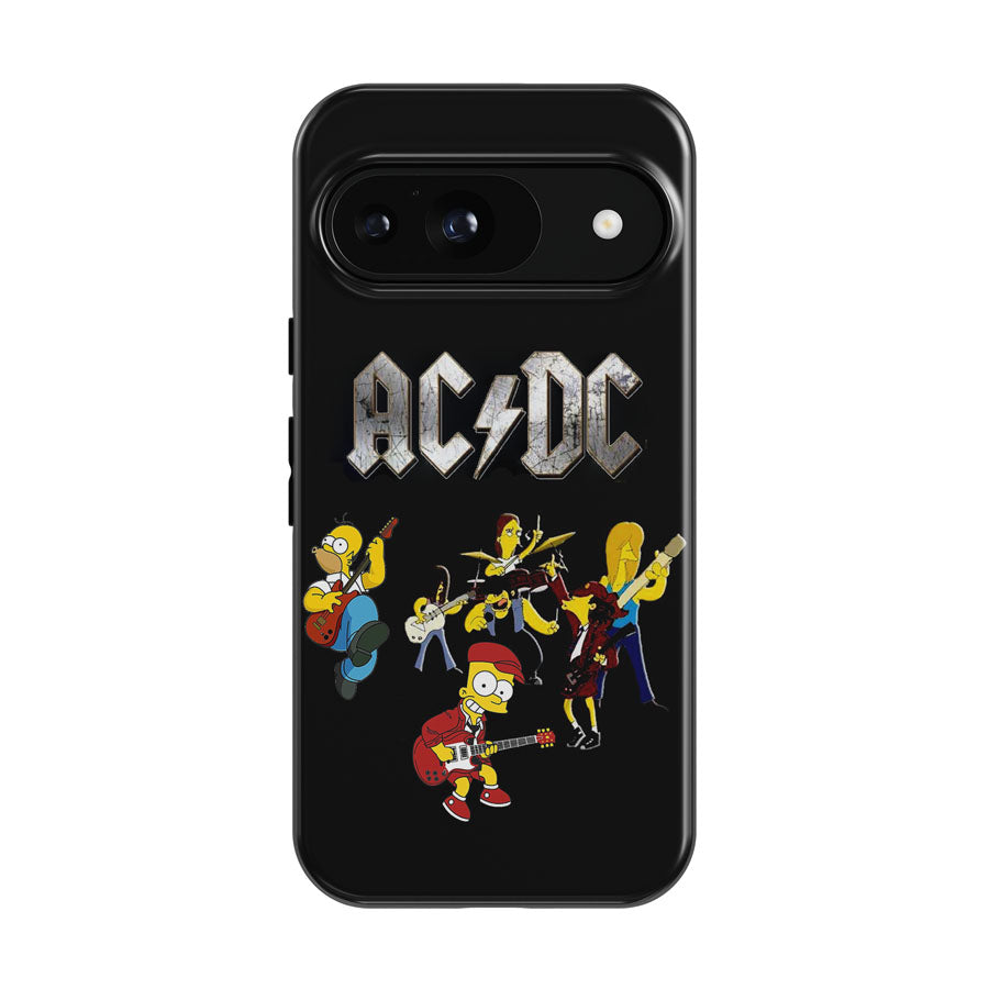 Bart Simpson Acdc Google Pixel 9 | 10 Pro Case