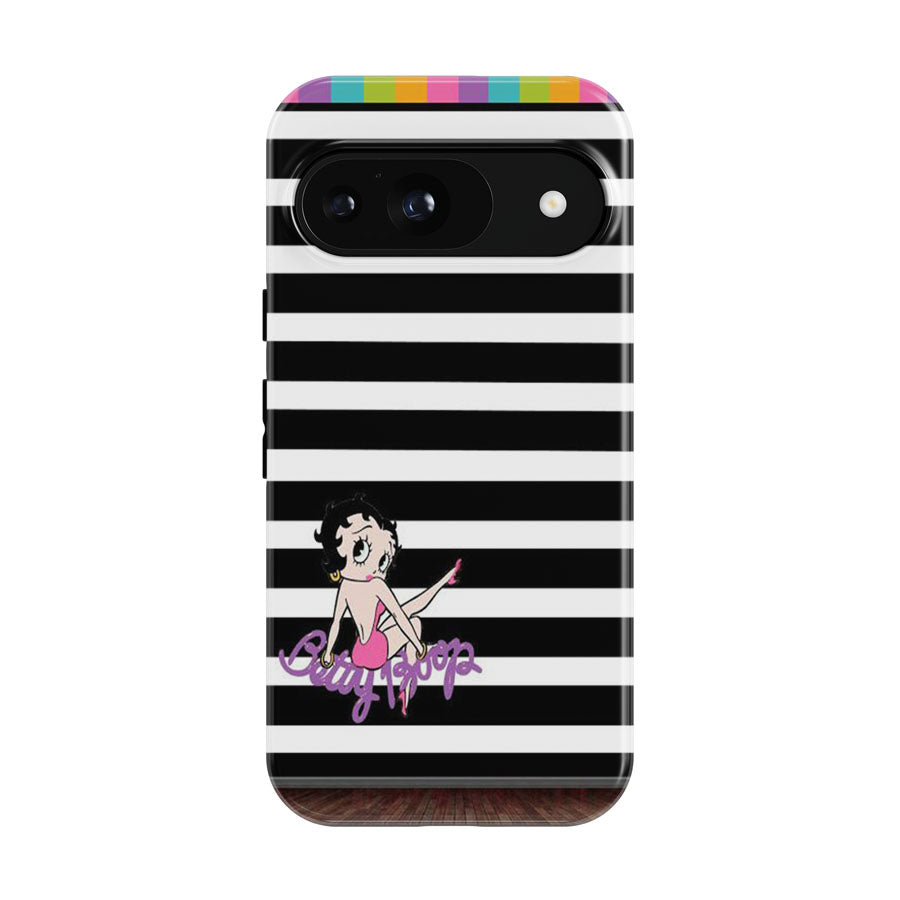 Betty Boop White S Google Pixel 9 | 10 Pro Case