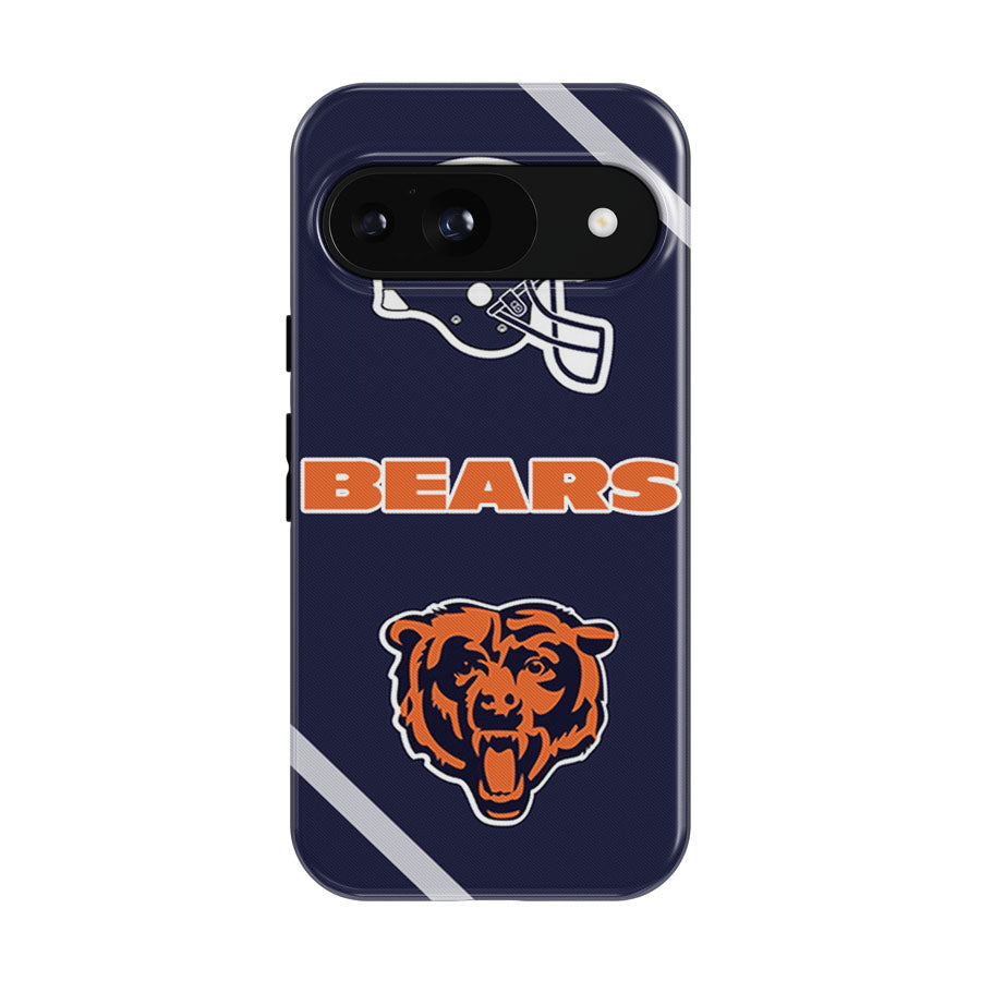 Chicago Bears Wallpaper Google Pixel 9 | 10 Pro Case