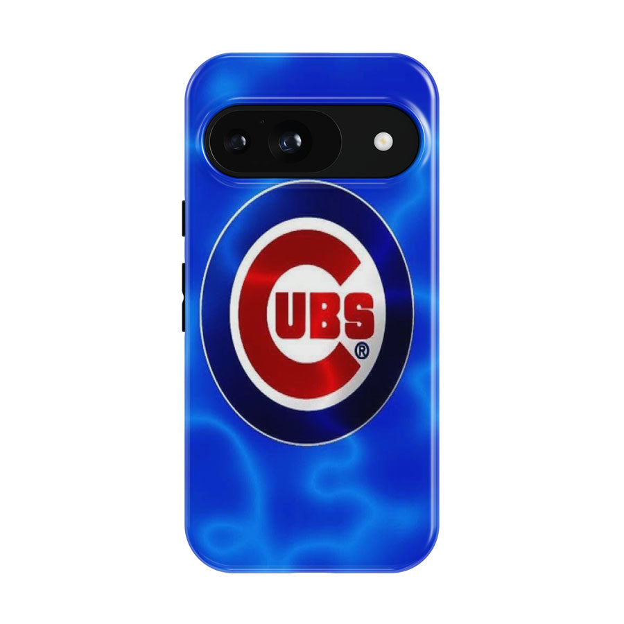 Chicago Cubs Wave Logo Google Pixel 9 | 10 Pro Case