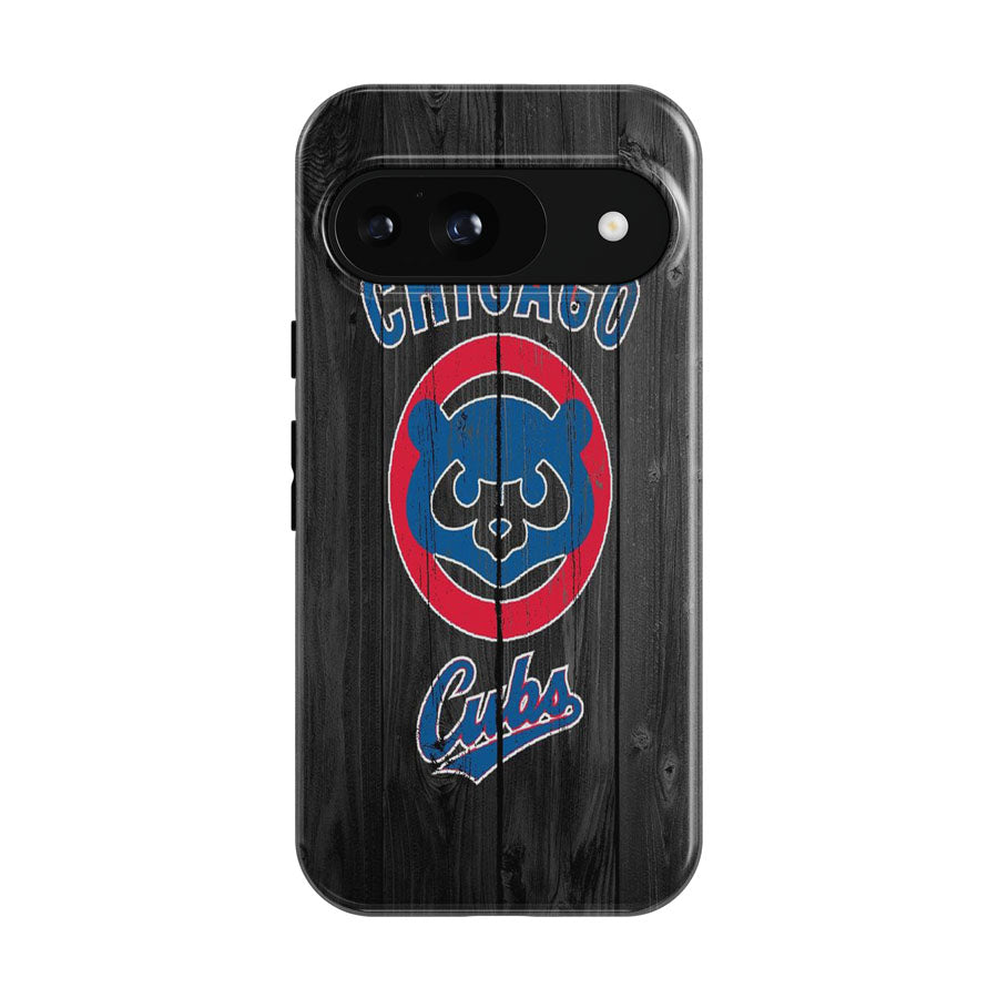 Chicago Cubs Wooden Google Pixel 9 | 10 Pro Case