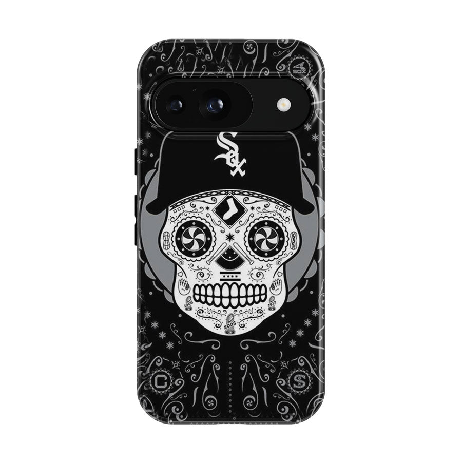 Chicago White Sox Skull Google Pixel 9 | 10 Pro Case