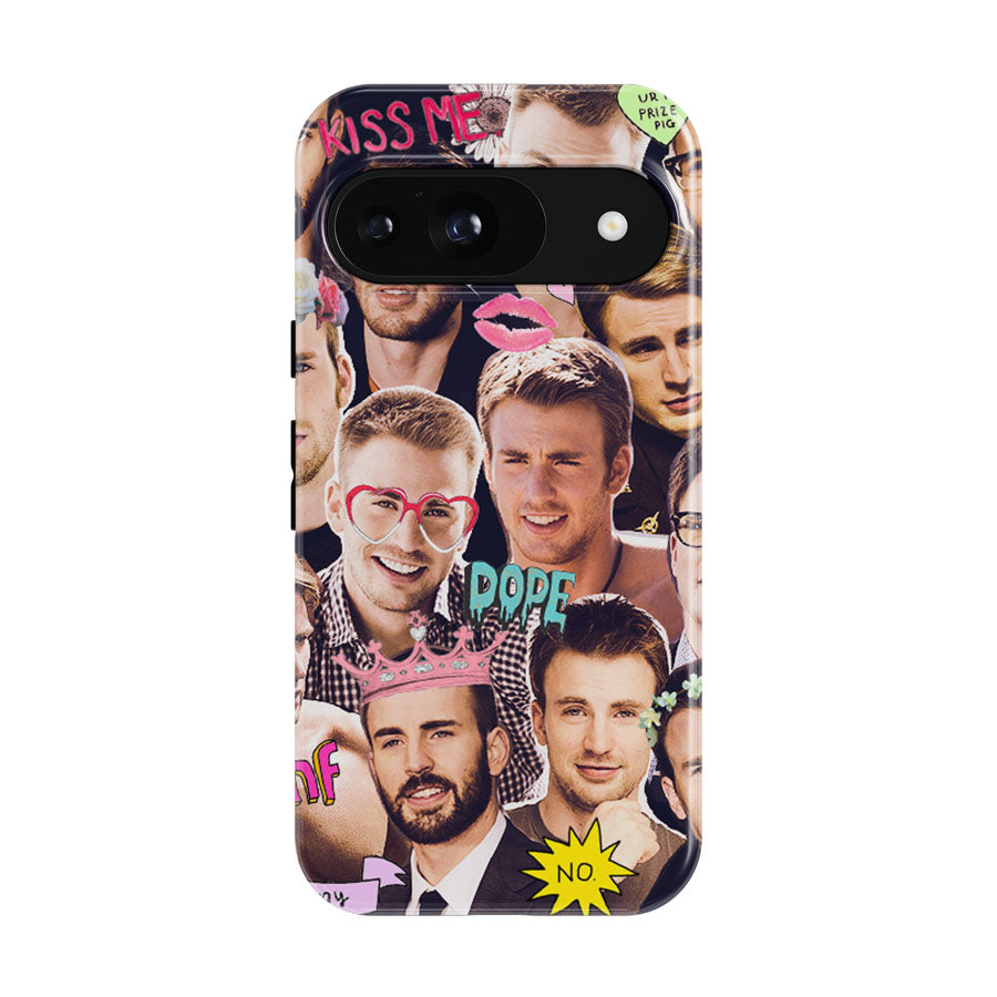 Chris Evans Captain America Google Pixel 9 | 10 Pro Case