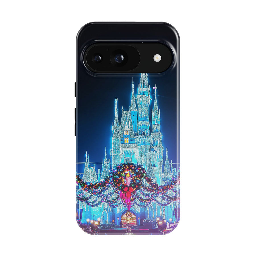 Christmas Disney Castle Google Pixel 9 | 10 Pro Case