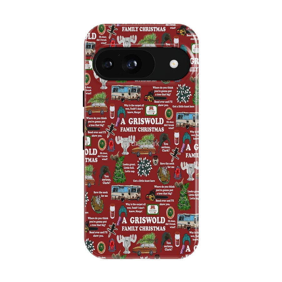 Christmas Vacation Collage Google Pixel 9 | 10 Pro Case