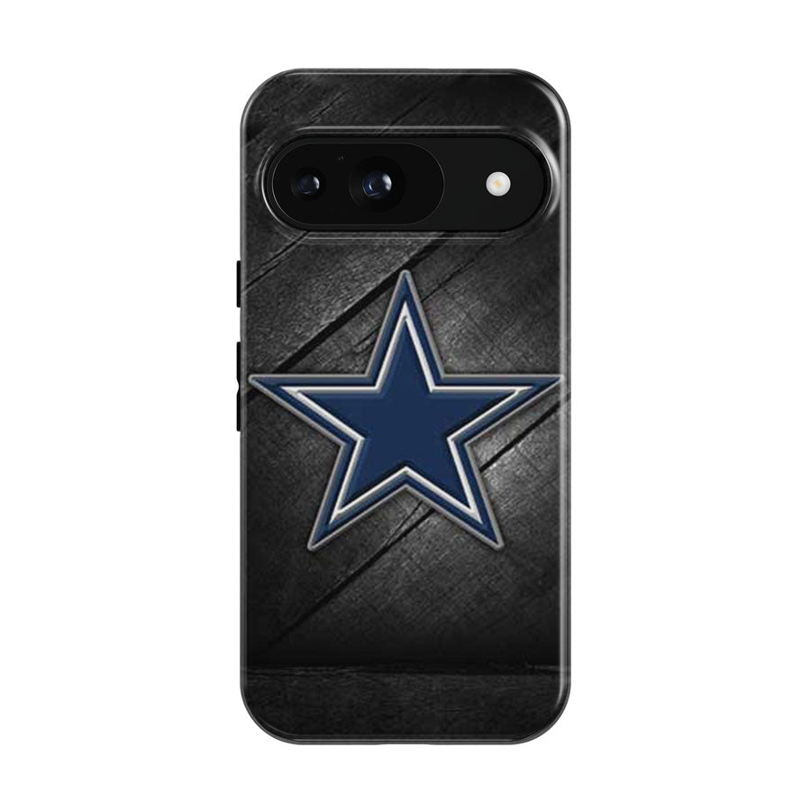 Dallas Cowboys Diagonal Wood Google Pixel 9 | 10 Pro Case