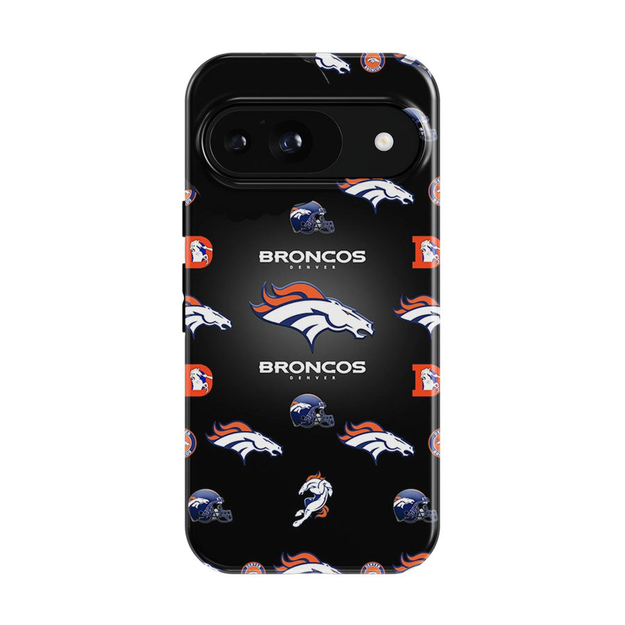 Denver Broncos Logos Google Pixel 9 | 10 Pro Case