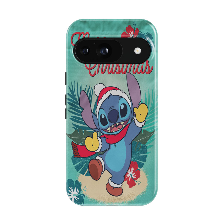 Disney Merry Christmas Stitch Google Pixel 9 | 10 Pro Case