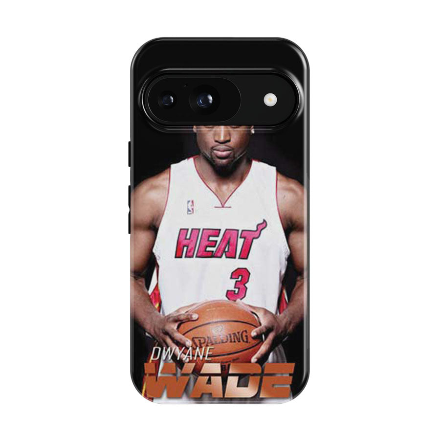 Dwyane Wade Basketball Google Pixel 9 | 10 Pro Case