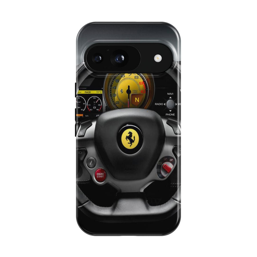 Ferrari Cockpit View Google Pixel 9 | 10 Pro Case