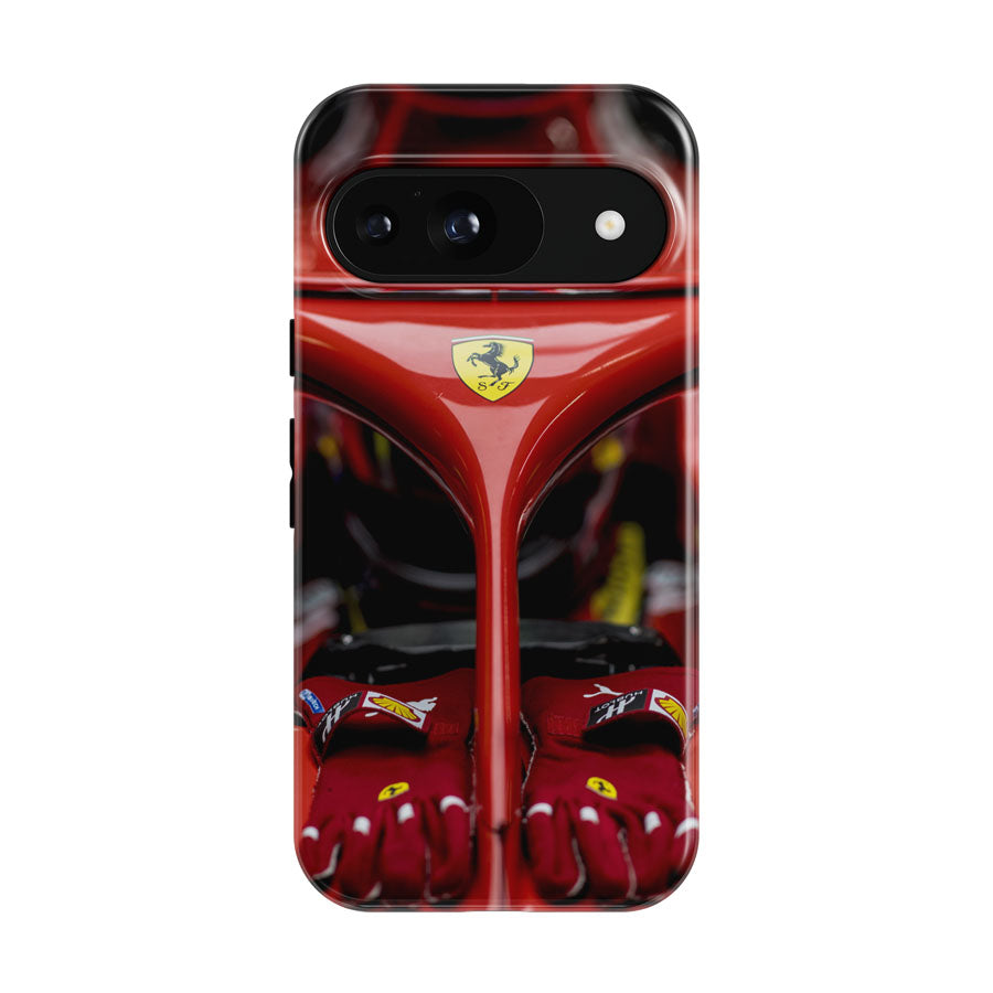 Ferrari Race Wallpaper Google Pixel 9 | 10 Pro Case