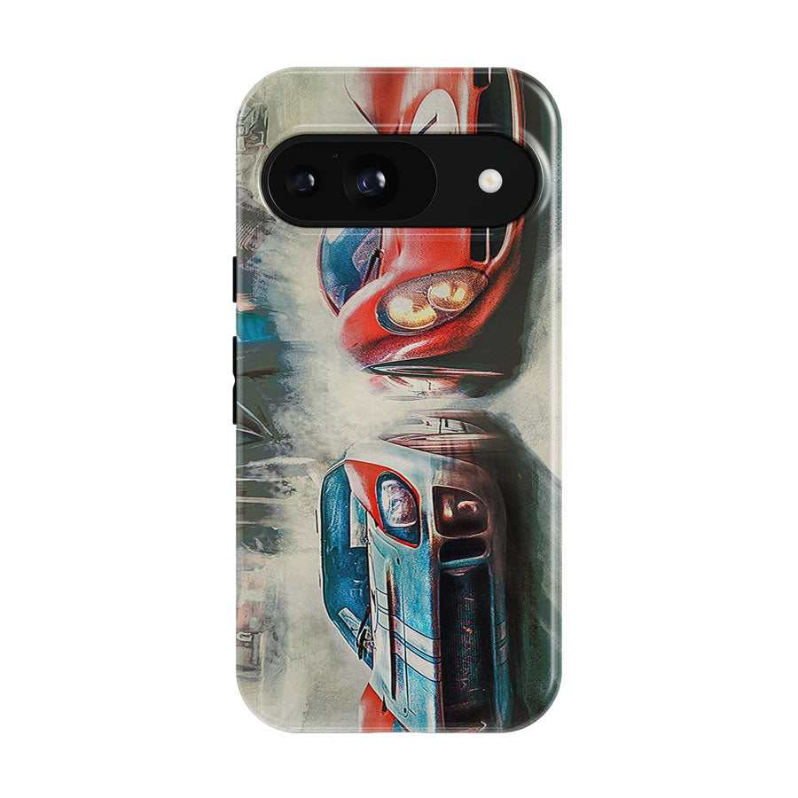 Ford Ferrari Movie Car Artwork Google Pixel 9 | 10 Pro Case