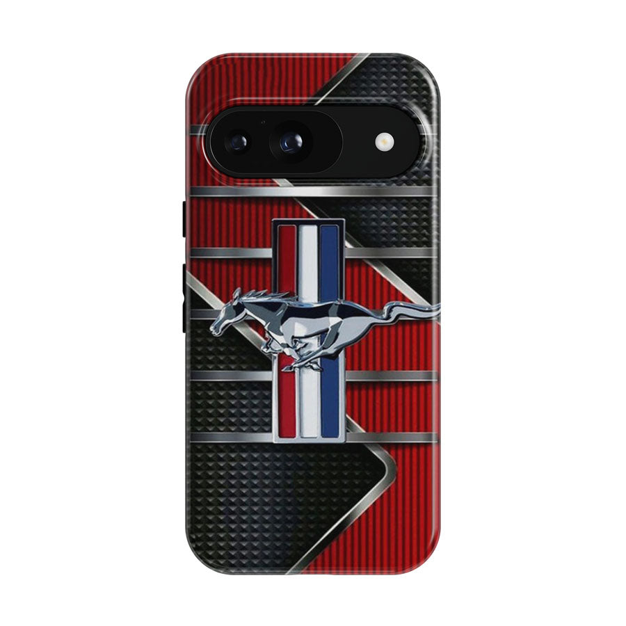 Ford Mustang Metal Logo Google Pixel 9 | 10 Pro Case