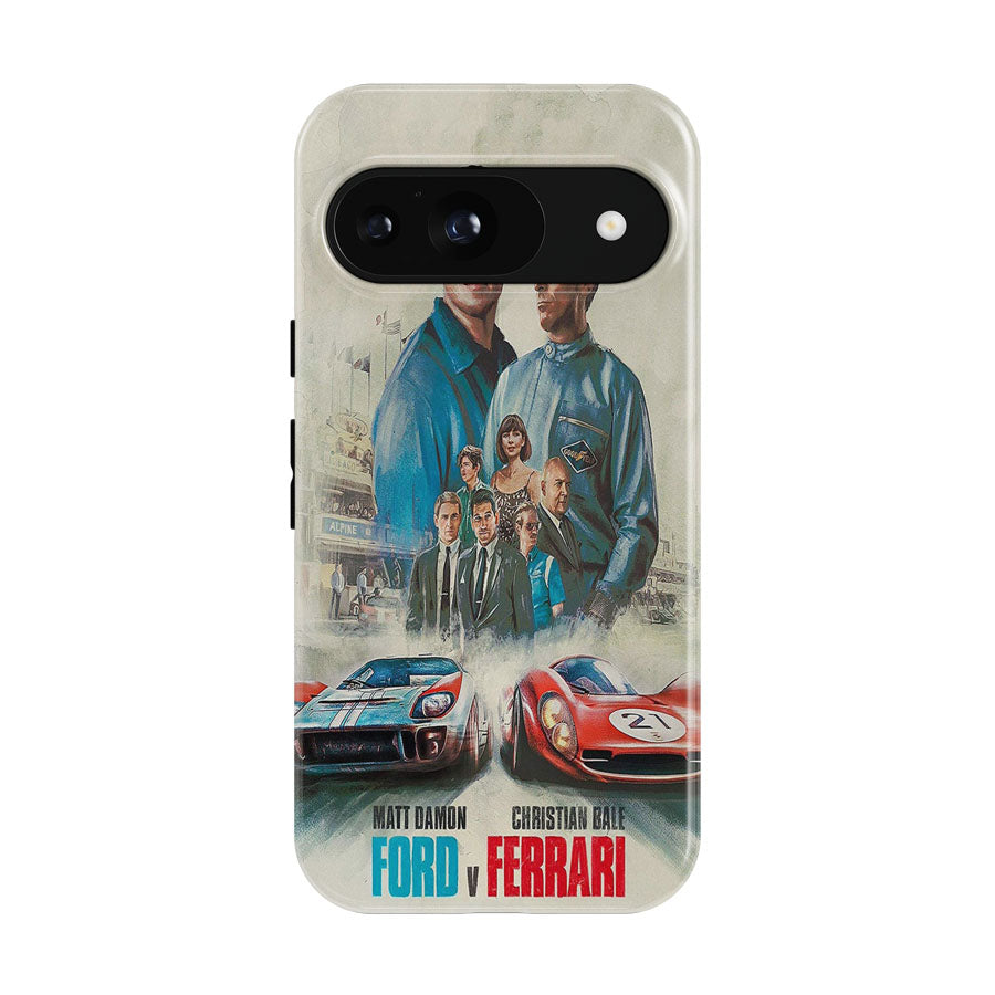 Ford Vs Ferrari Fanmade Poster Google Pixel 9 | 10 Pro Case