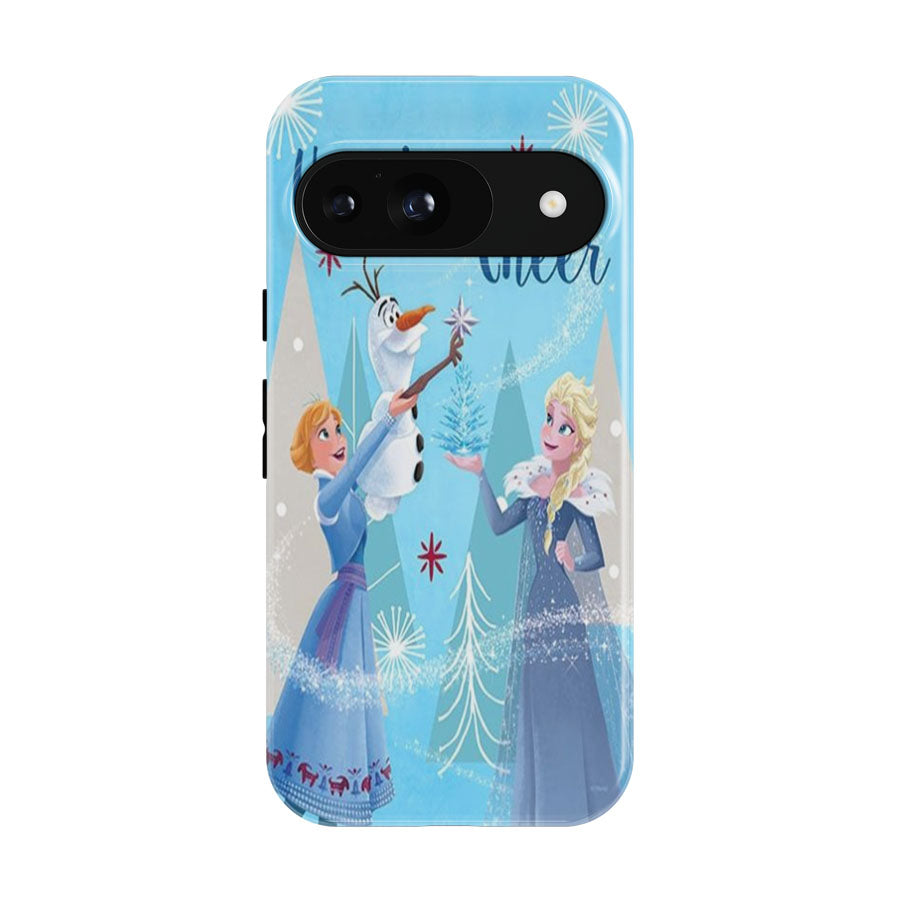 Frozen Holiday Cheer Google Pixel 9 | 10 Pro Case